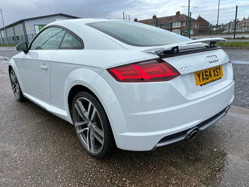 Audi TT 2L S Line YA64XSY White #6