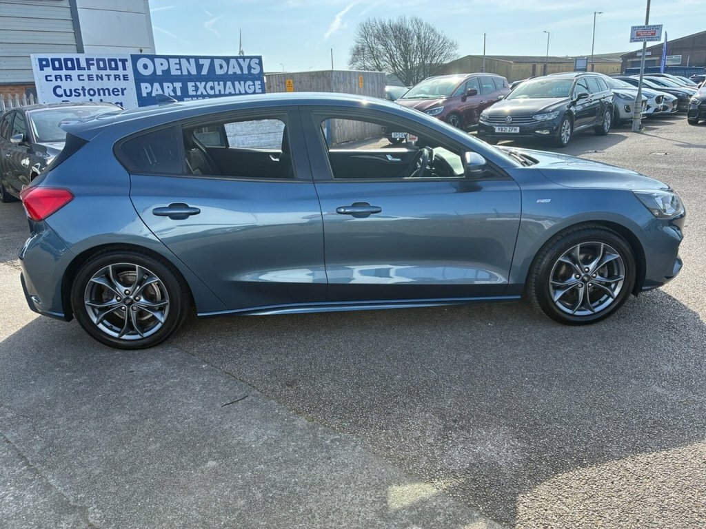 Ford Focus 1L St-line YO69DWL Blue #5