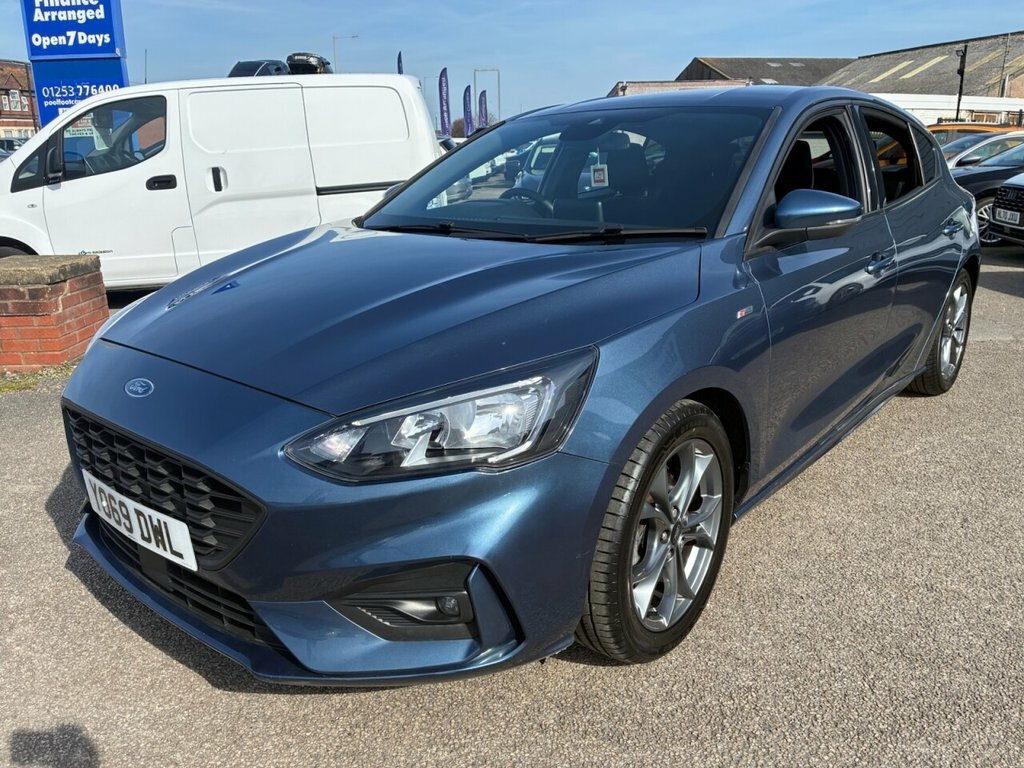Ford Focus 1L St-line YO69DWL Blue #2