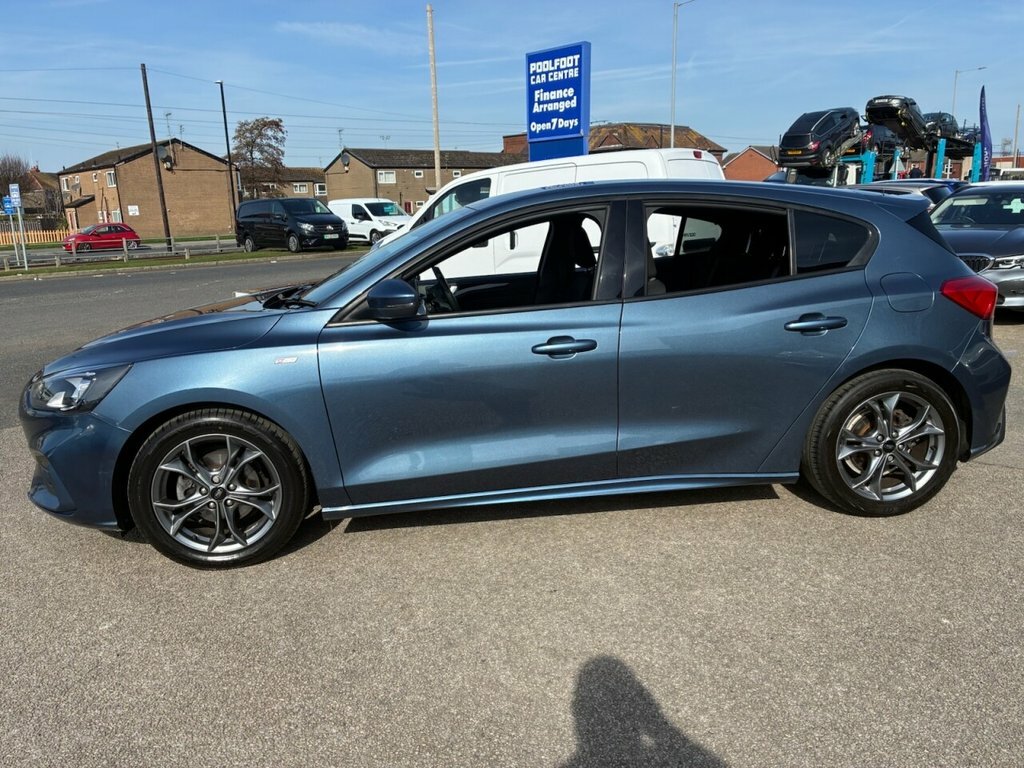Ford Focus 1L St-line YO69DWL Blue #3