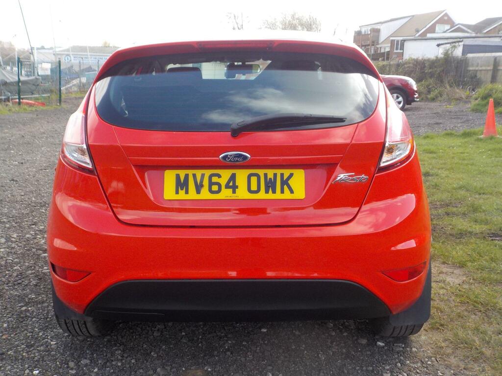 Ford Fiesta 1.25 Zetec Euro 5 MV64OWK Red #4