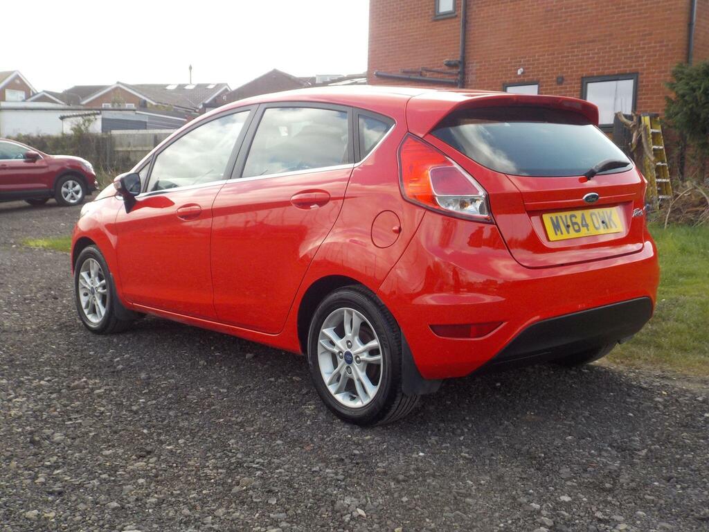 Ford Fiesta 1.25 Zetec Euro 5 MV64OWK Red #3