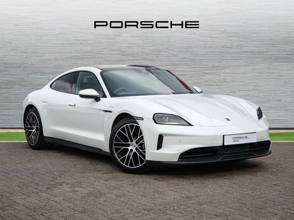 Porsche Taycan Saloon White