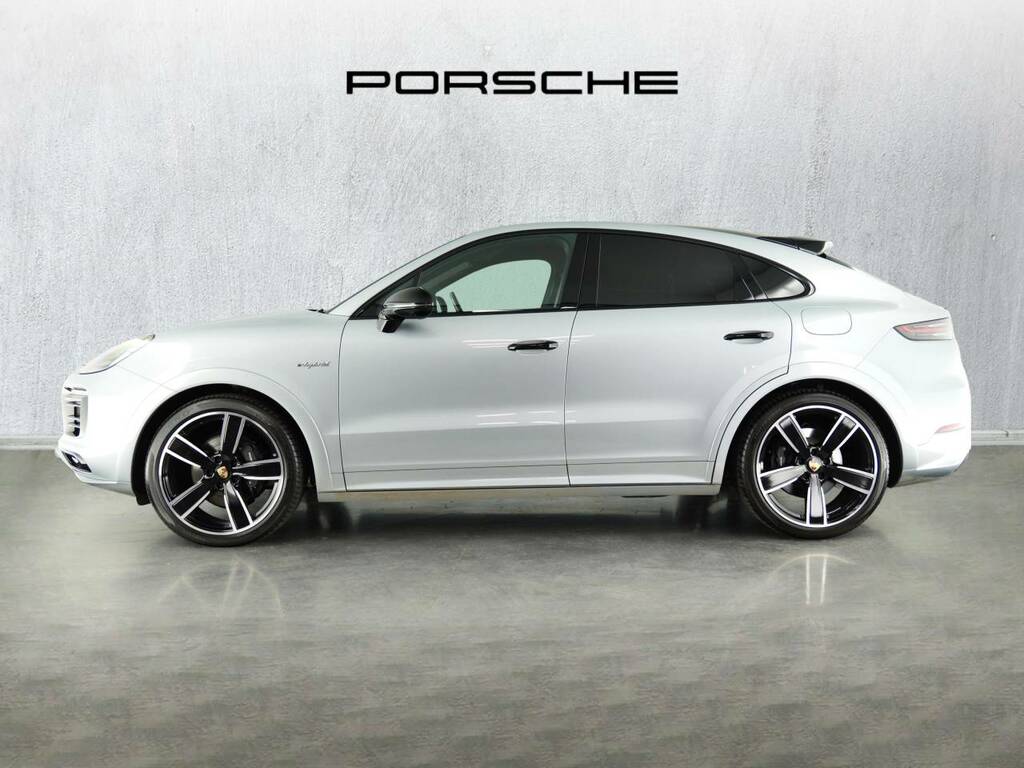Porsche Cayenne E-hybrid Coup233 My23 Silver #2