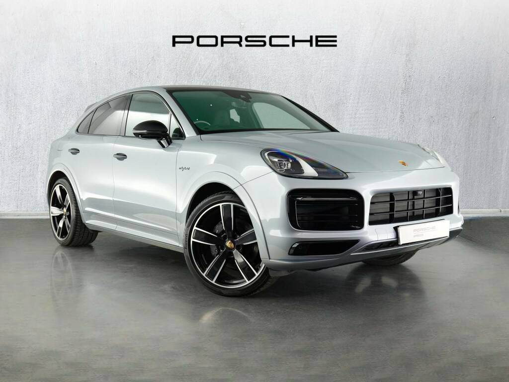 Porsche Cayenne E-hybrid Coup233 My23 Silver