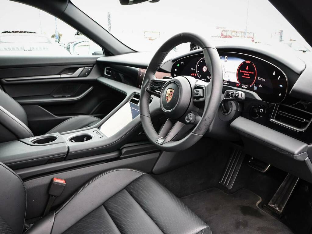 Porsche Taycan 4S Sport Turismo Grey #4