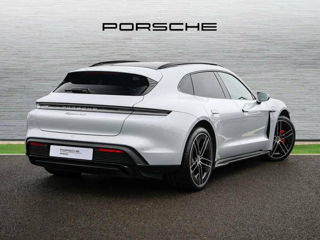 Porsche Taycan 4S Sport Turismo Grey #3