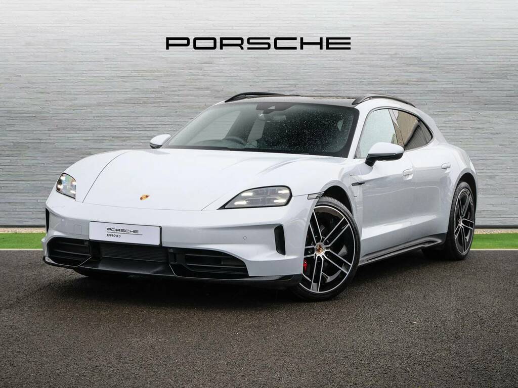 Porsche Taycan 4S Sport Turismo Grey #2