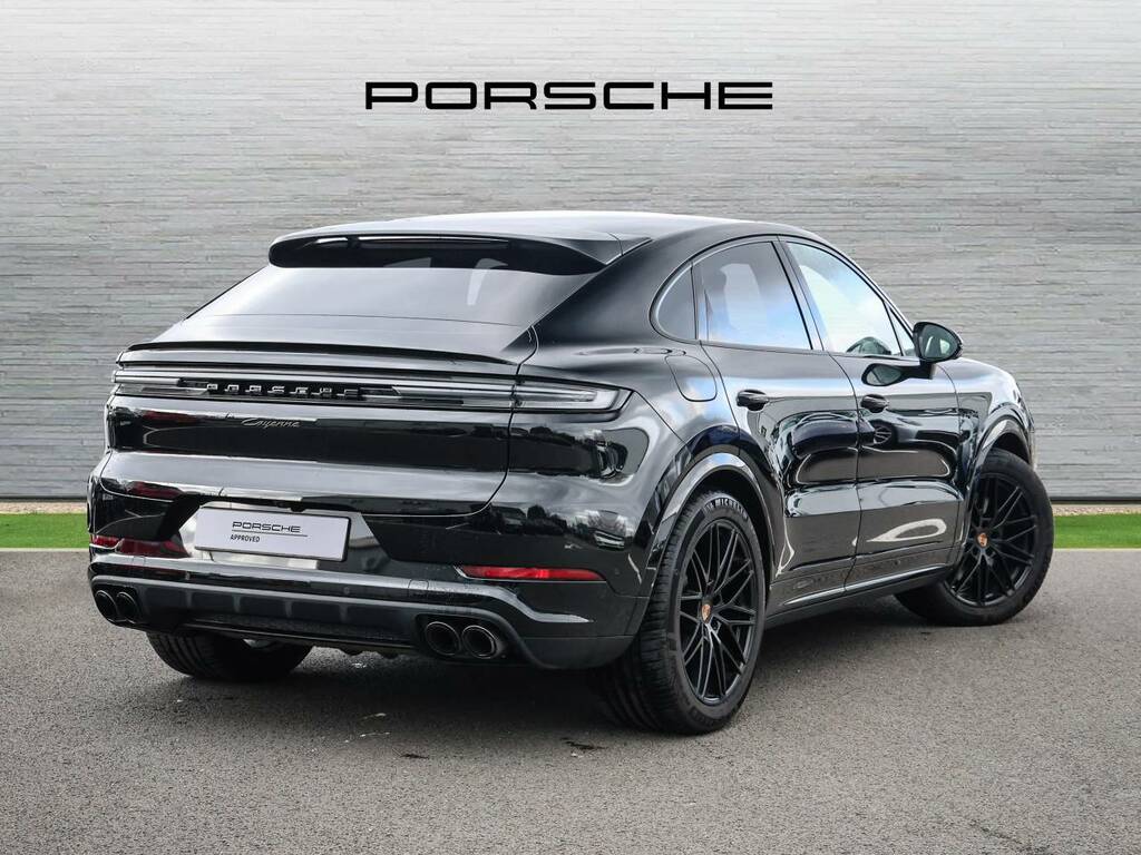 Porsche Cayenne E-hybrid Coup233 Black Edition Black #3