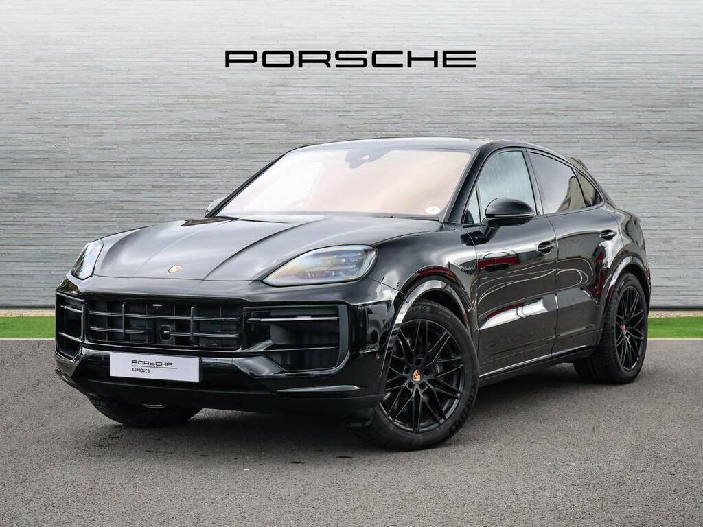Porsche Cayenne E-hybrid Coup233 Black Edition Black #2