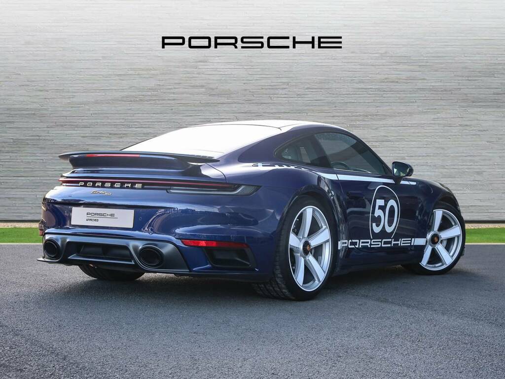 Porsche 911 Turbo 50 Years Blue #3