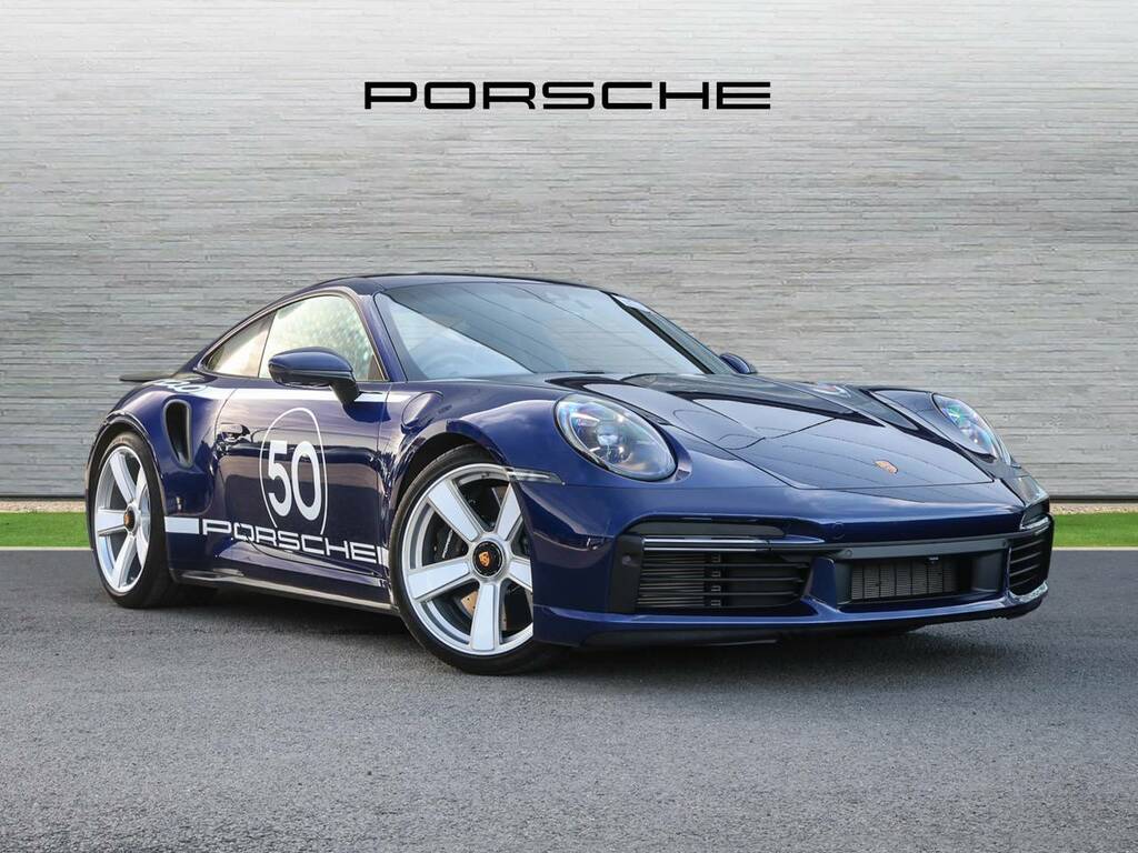 Porsche 911 Turbo 50 Years Blue