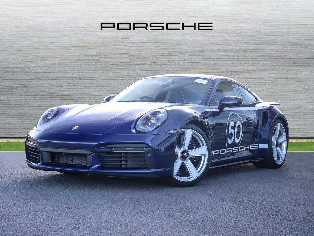 Porsche 911 Turbo 50 Years Blue #2
