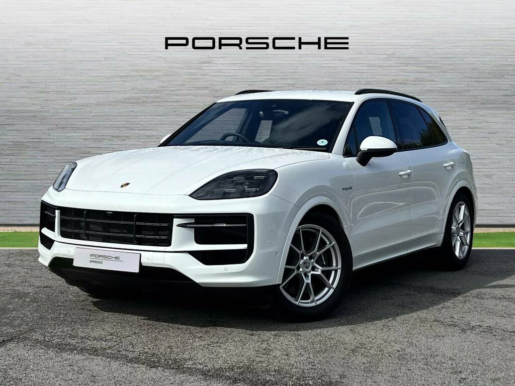 Porsche Cayenne E-hybrid White #2