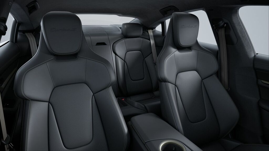 Porsche Taycan Turbo S Black #6