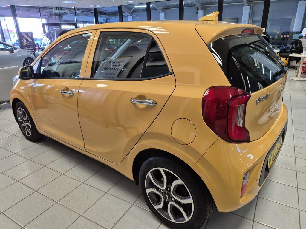 Kia Picanto 1.0 Dpi 3 Hatchback Amt Euro 6 Ss 6 HY23LUW Yellow #2