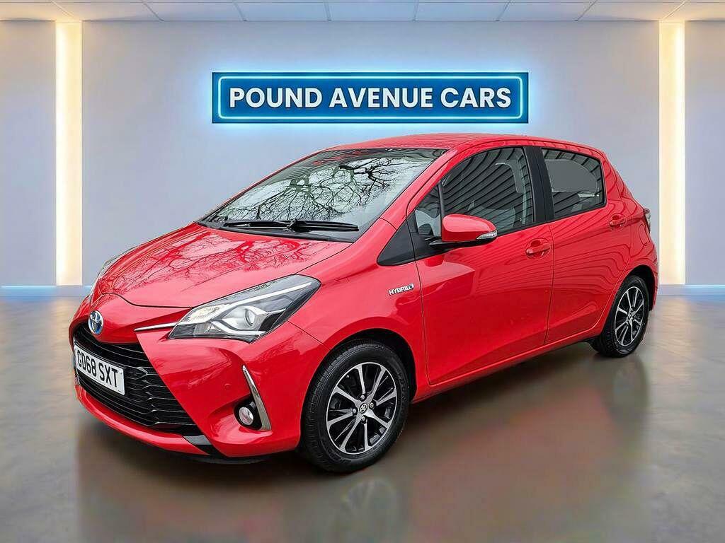 Toyota Yaris 1.5 Vvt-h Icon Tech E-cvt Euro 6 Ss GD68SXT Red #4