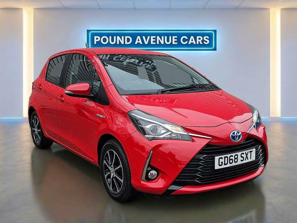 Toyota Yaris 1.5 Vvt-h Icon Tech E-cvt Euro 6 Ss GD68SXT Red #5