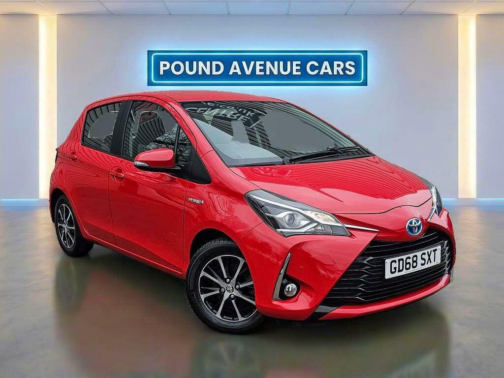 Toyota Yaris 1.5 Vvt-h Icon Tech E-cvt Euro 6 Ss Red