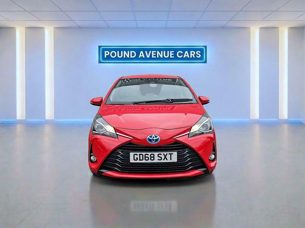 Toyota Yaris 1.5 Vvt-h Icon Tech E-cvt Euro 6 Ss GD68SXT Red #3