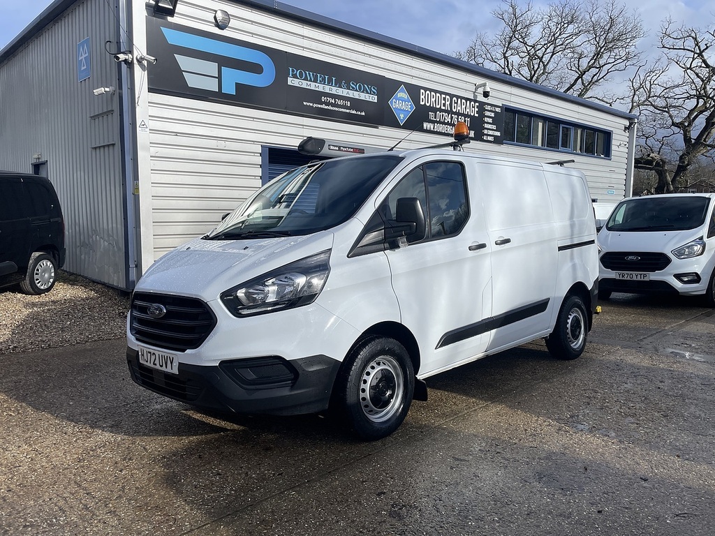 Ford Transit Custom 280 Ecoblue Leader HJ72UVY White #2