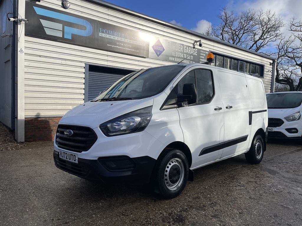 Ford Transit Custom 280 Ecoblue Leader HJ72UTO White #2
