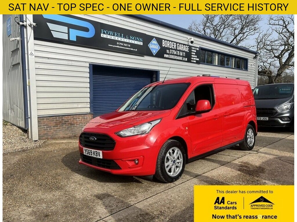 Ford Transit Connect 240 Ecoblue Limited Red