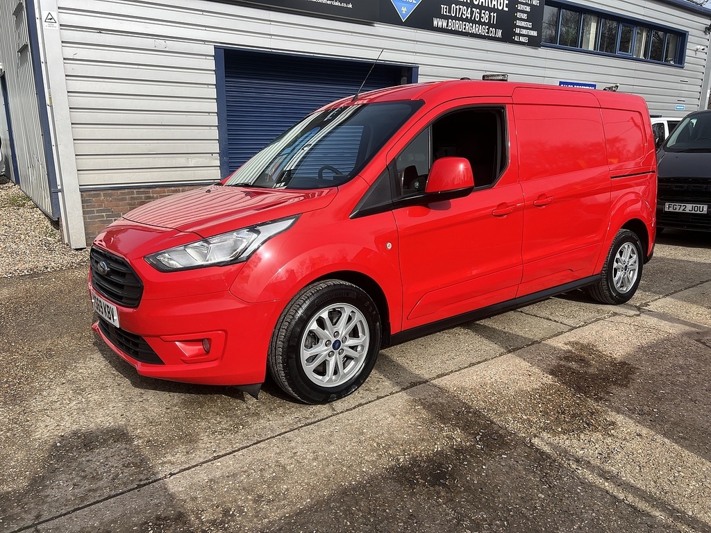 Ford Transit Connect 240 Ecoblue Limited YS69KBV Red #3