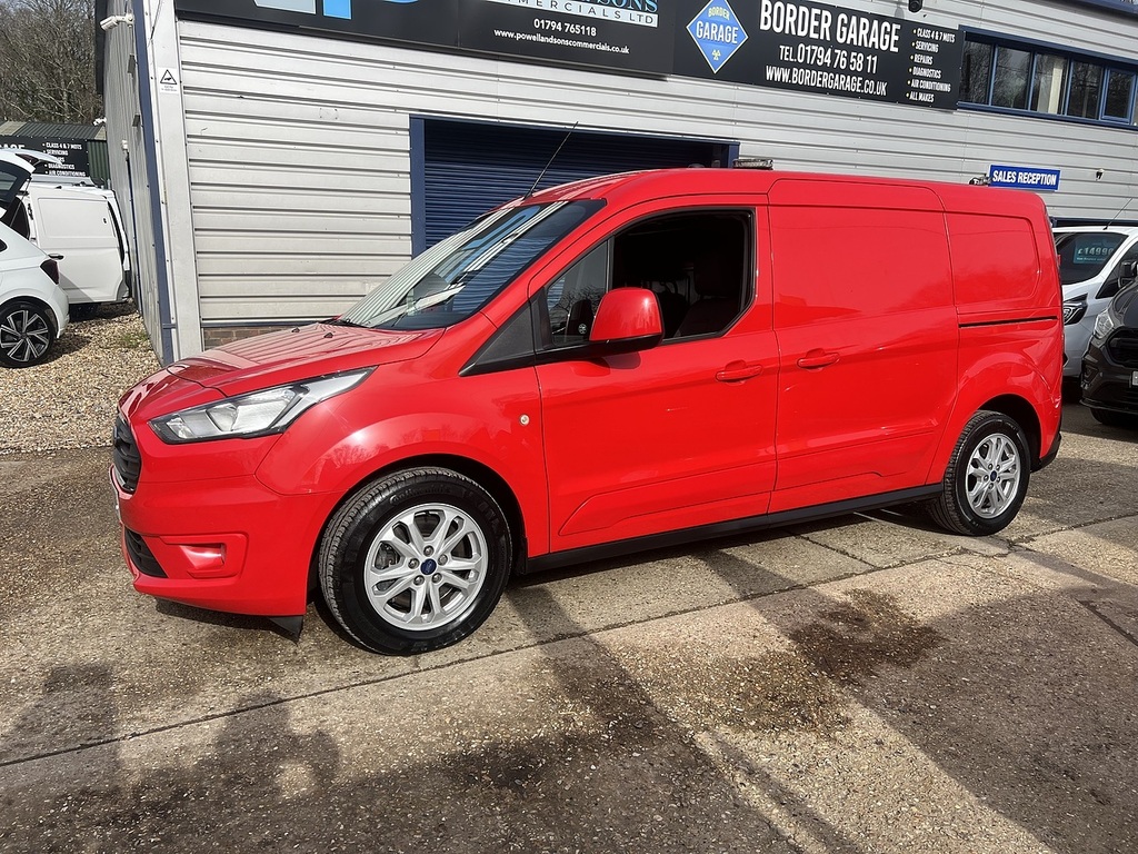 Ford Transit Connect 240 Ecoblue Limited YS69KBV Red #4