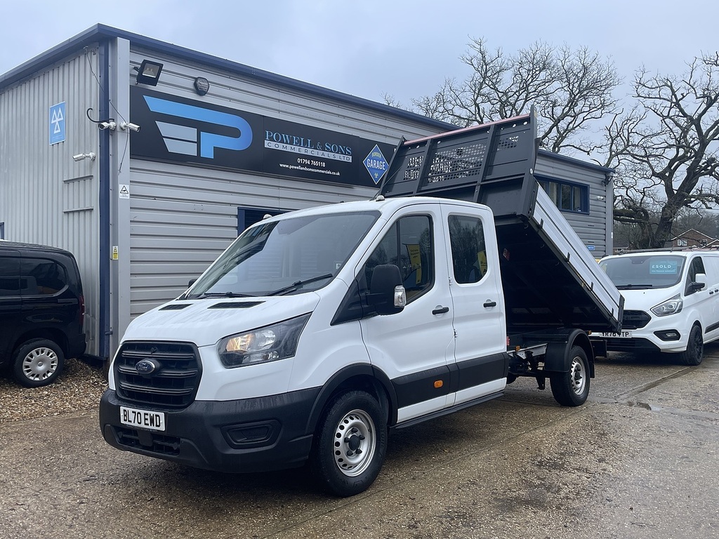 Ford Transit Custom 350 Ecoblue Leader BL70EWD White #2