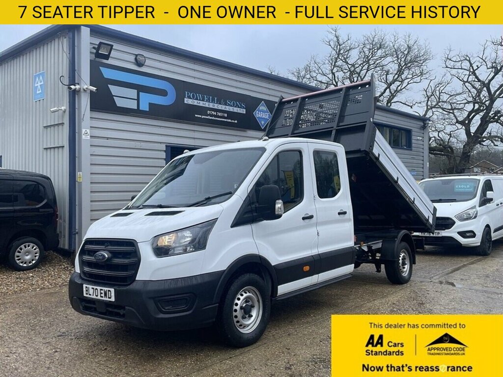 Ford Transit Custom 350 Ecoblue Leader White