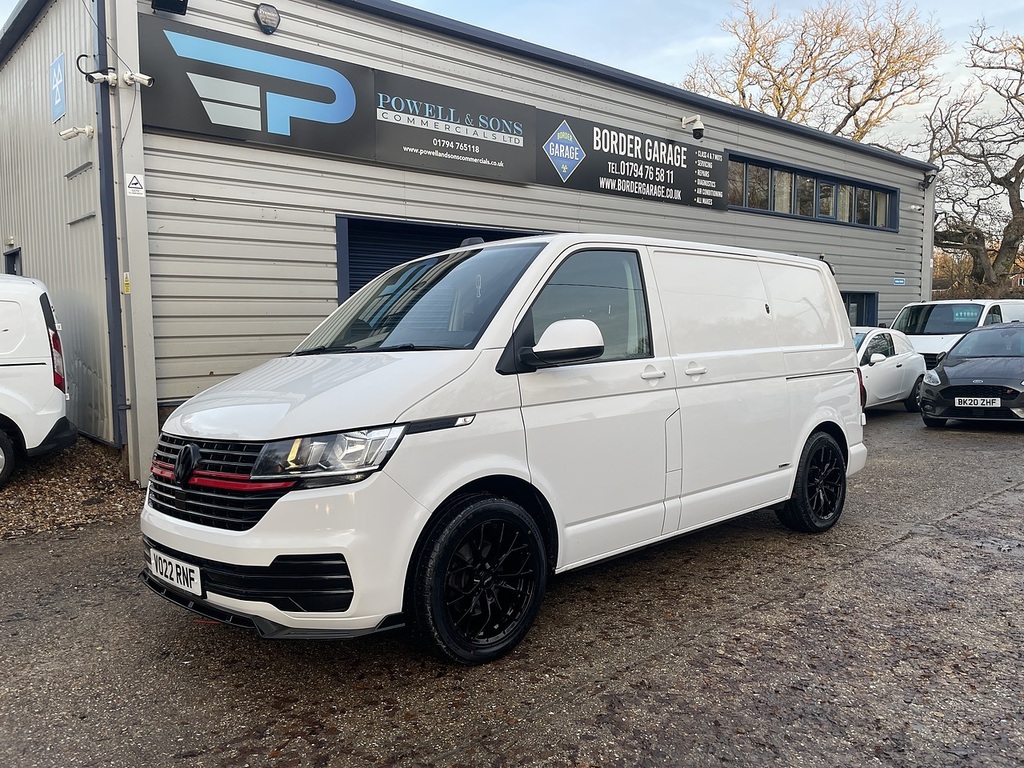 Volkswagen Transporter Tdi T28 Startline Sport Pack VO22RNF White #2
