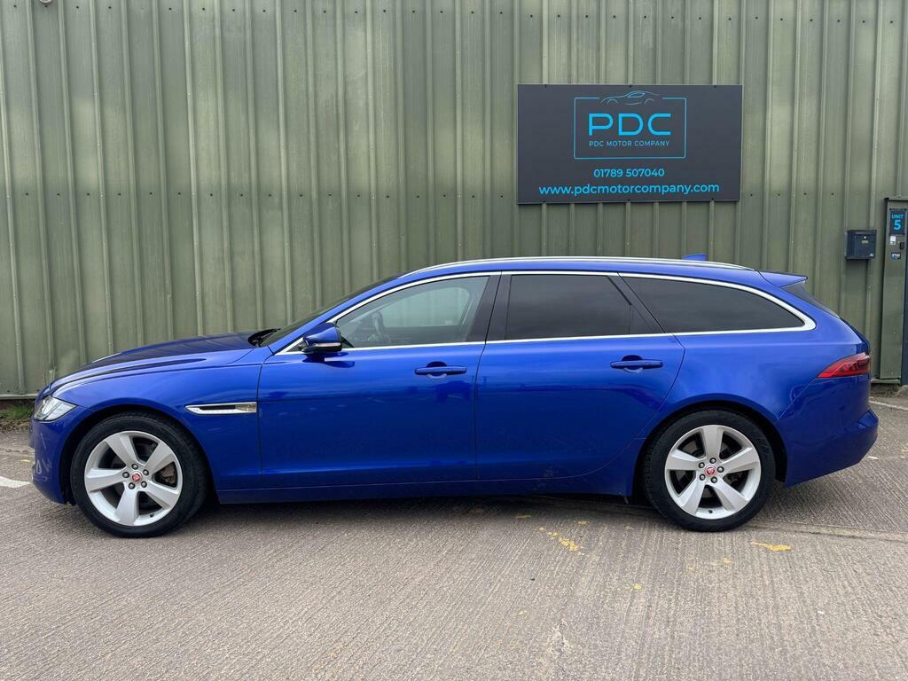 Jaguar XF 2.0D Portfolio Sportbrake Euro 6 S S BF67RNU Blue #2