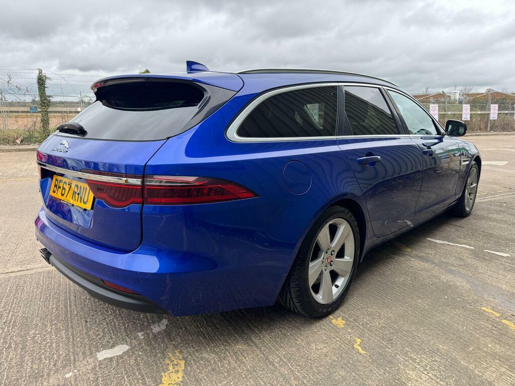 Jaguar XF 2.0D Portfolio Sportbrake Euro 6 S S BF67RNU Blue #4
