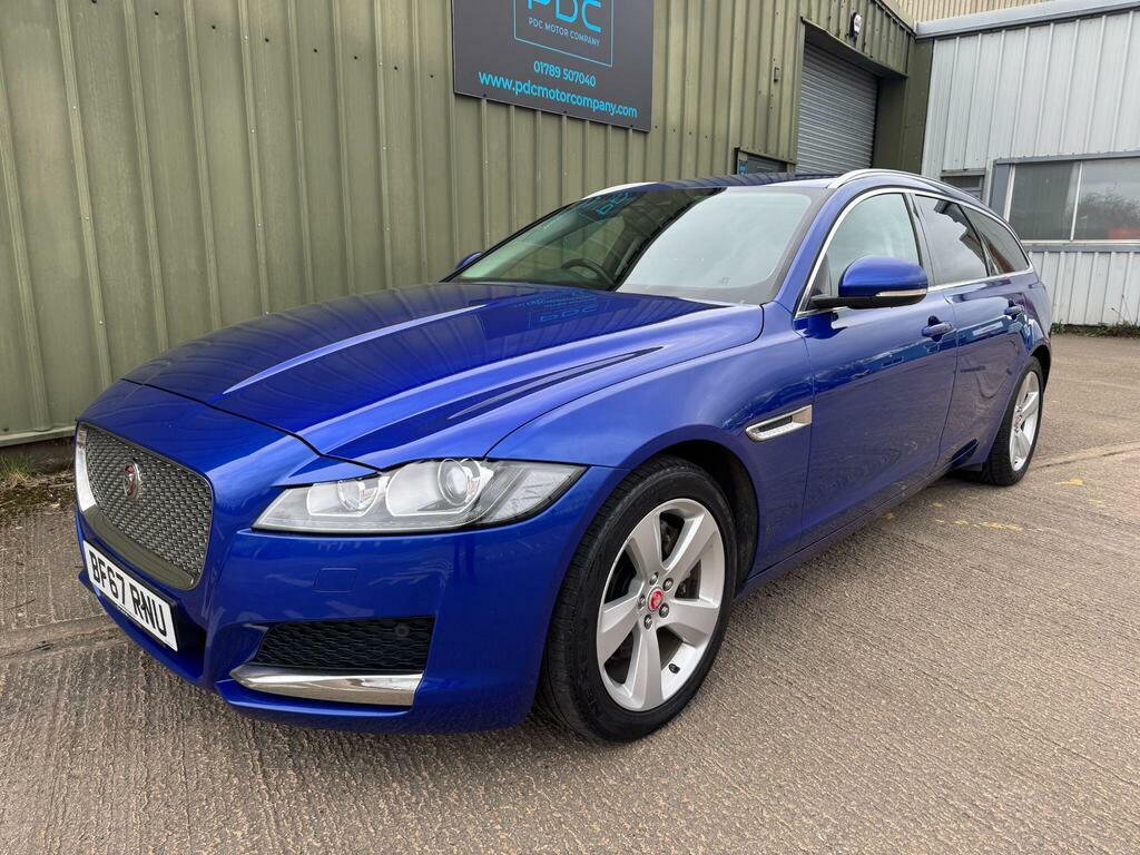 Jaguar XF 2.0D Portfolio Sportbrake Euro 6 S S BF67RNU Blue #5