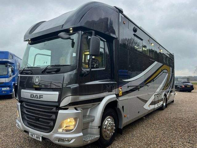 DAF All Models Horse Box 5 Horse Silver #3