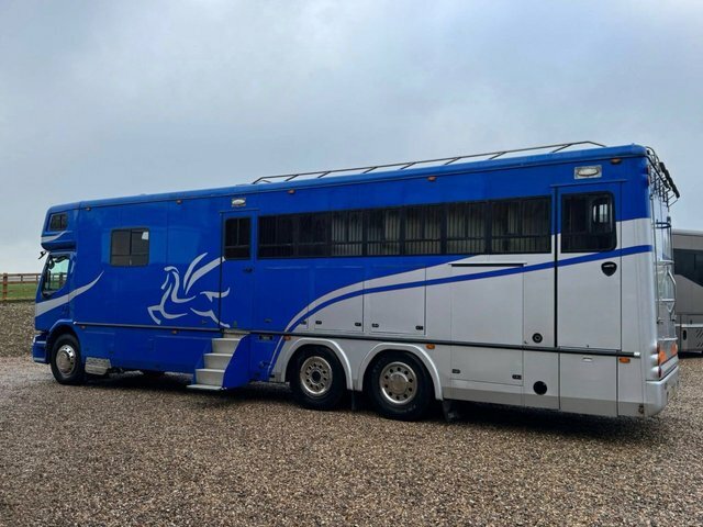 Renault Horsebox 7 Horse Slideout FX51KEJ Blue #3