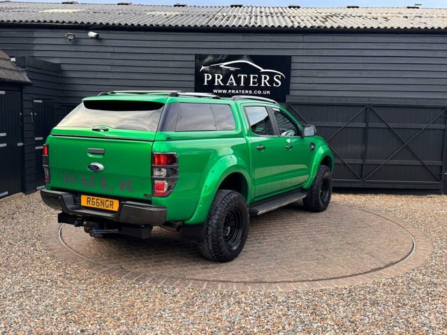 Ford Ranger Tdci Wildtrak Pickup Double R66NGR Green #4