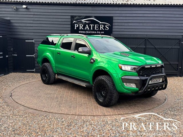 Ford Ranger Tdci Wildtrak Pickup Double Green