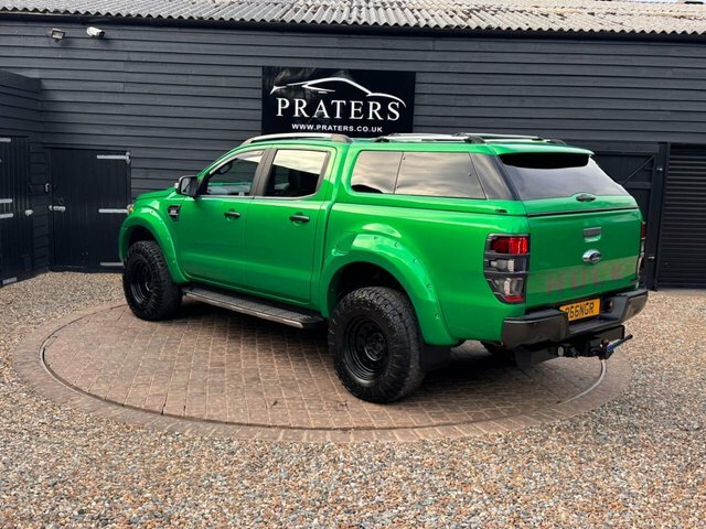 Ford Ranger Tdci Wildtrak Pickup Double R66NGR Green #3
