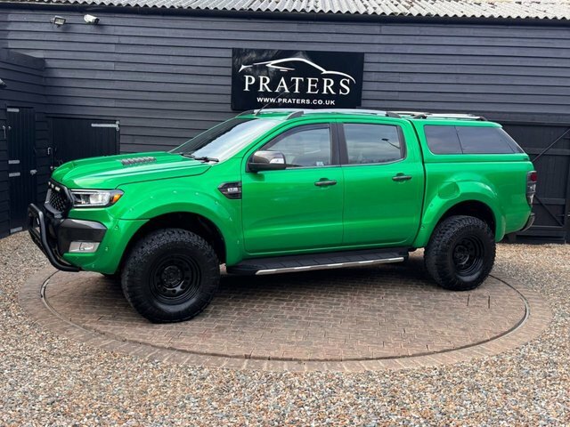 Ford Ranger Tdci Wildtrak Pickup Double R66NGR Green #2