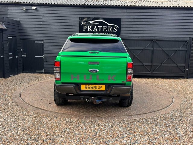 Ford Ranger Tdci Wildtrak Pickup Double R66NGR Green #5