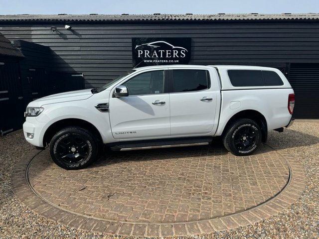 Ford Ranger Tdci Limited 1 Pickup MH68VRJ White #6