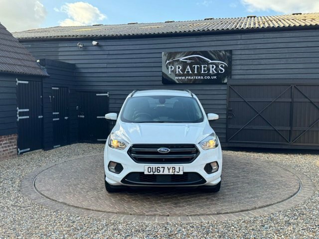 Ford Kuga Tdci St-line Suv OU67YBJ White #4