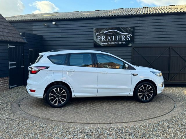 Ford Kuga Tdci St-line Suv OU67YBJ White #5