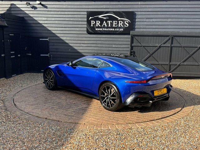 Aston Martin Vantage V8 Coupe Blue