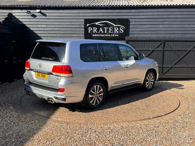 Toyota Land Cruiser V8 D-4d V8 Suv Silver #6