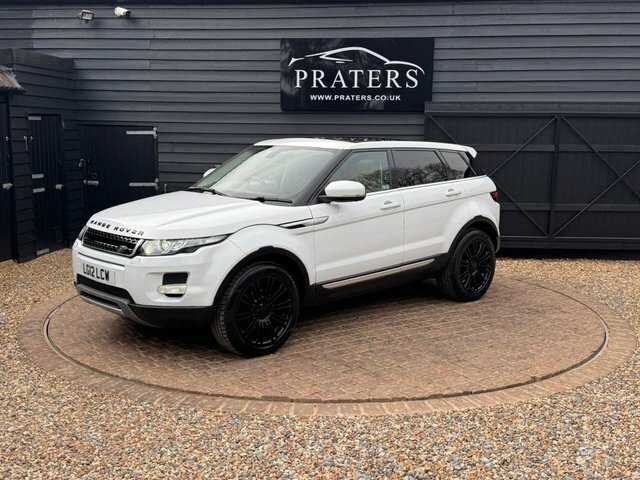 Land Rover Range Rover Evoque Sd4 Prestige Suv White #2