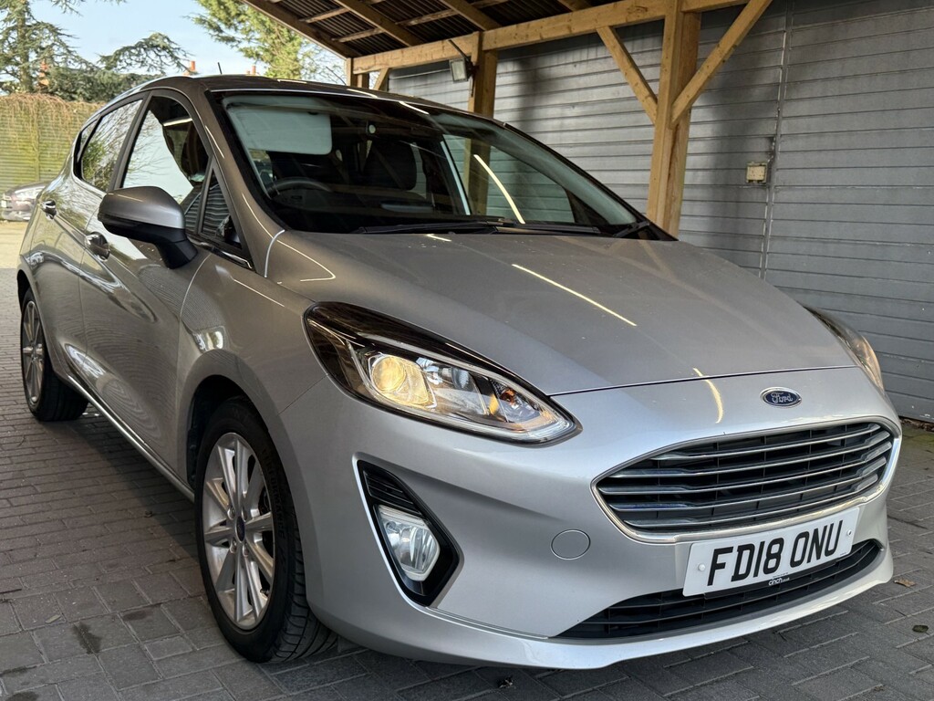 Ford Fiesta Hatchback 1.0 T Ecoboost Titanium 201818 FD18ONU Silver #3