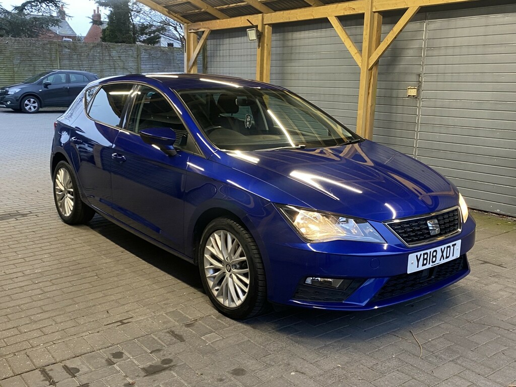 Seat Leon Hatchback 1.2 Tsi Se Dynamic Technology 201818 YB18XDT Blue #3